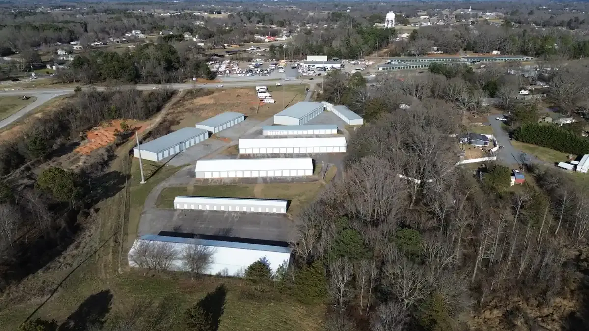 Aerial view of Iron Harbor